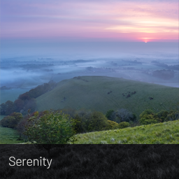 Image thumbnail from landscape photography print: Serenity