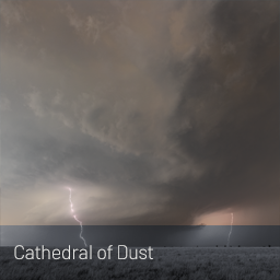 Image thumbnail from storm photography print: Cathedral of Dust