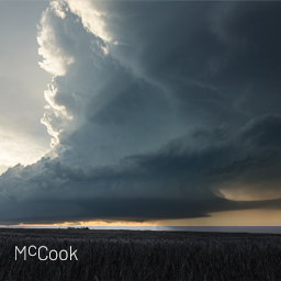 Image thumbnail from storm photography print: McCook