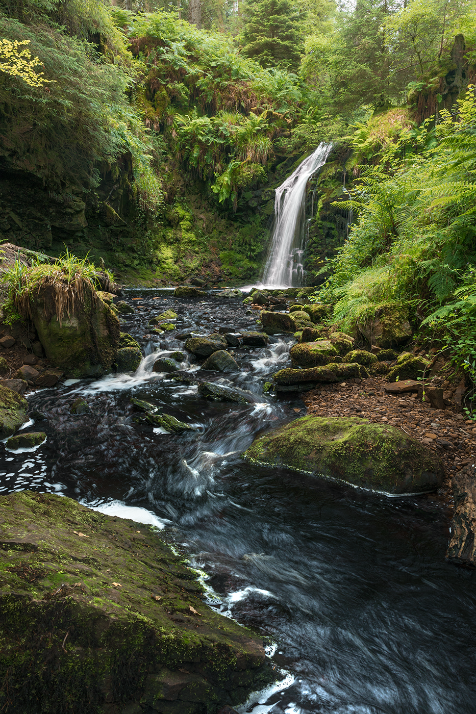 Hindhope Linn waterfall